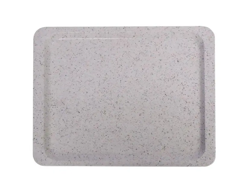 Polyestertablett für Selbstbedienungsrestaurants, AmerBox, GN 1/1, Granit, 530x325mm
