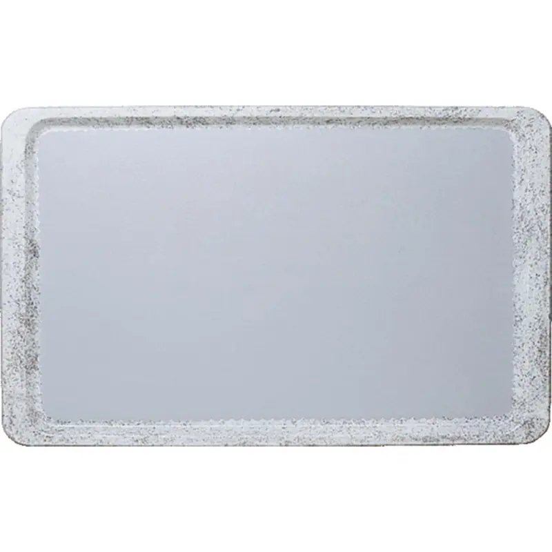 Polyestertablett GN 1/1, fiberglasverstärkt, mit rutschfester Gummioberfläche, granit