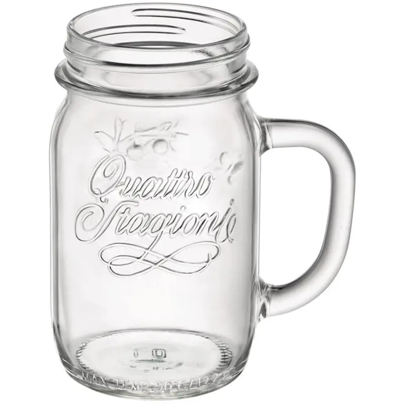Quattro Stagioni Glasbecher ohne Deckel, 0,415 Liter
