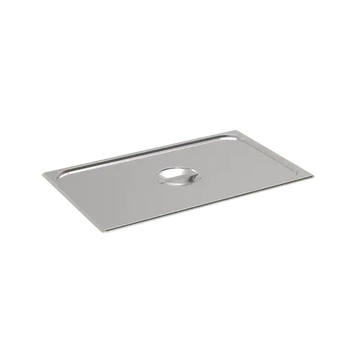 Rieber Edelstahl GN-Flachdeckel GN 1/1 Standard mit Griffmulde