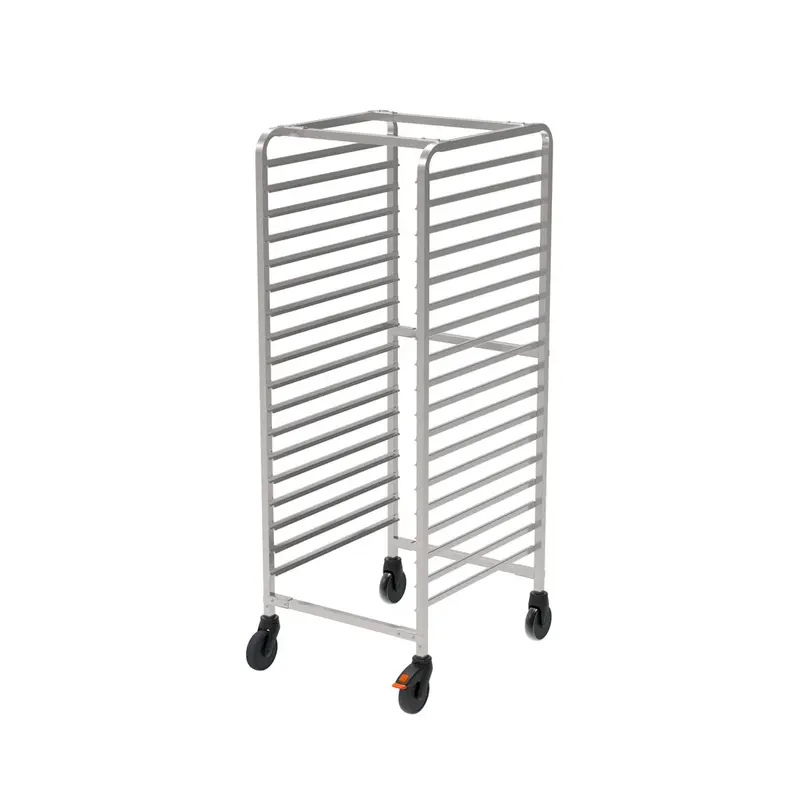 Rieber GN-Regalwagen 2/1 zerlegbar mit Abweiserrollen