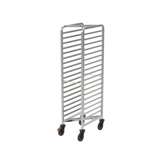 Rieber Raumspar-Regalwagen 1/1 mit Abweiserrollen