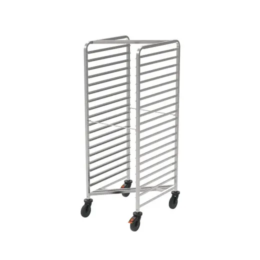 Rieber Raumspar-Regalwagen 2/1 mit Abweiserrollen