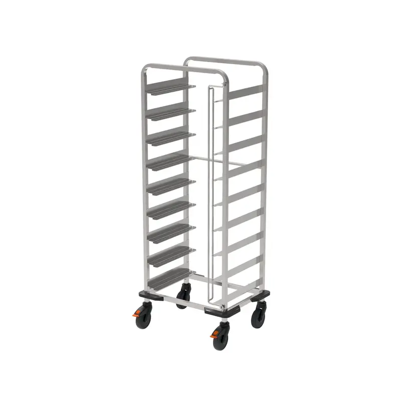 Rieber Regalwagen für K|POT® 1/1 mit Stoßecken