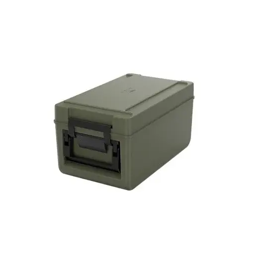 Rieber Thermobox thermoport® K 100 unbeheizter Toplader, grün, Inhalt