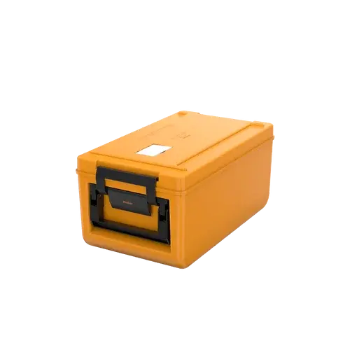 Rieber Thermobox thermoport® K 100 unbeheizter Toplader, orange, Inhalt