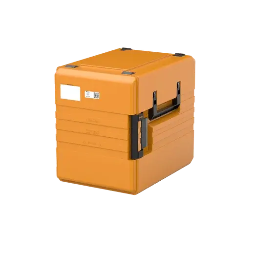 Rieber Thermobox thermoport® K 1000 unbeheizter Frontlader, orange, Inhalt