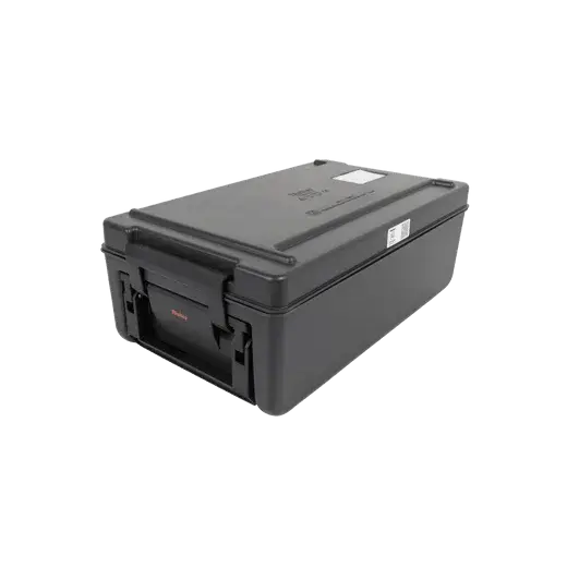 Rieber Thermobox thermoport® K 50, unbeheizter Toplader, schwarz, Inhalt