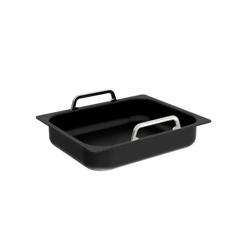 Rieber thermoplates® 1/2 065 beschichtet – mit Griffen