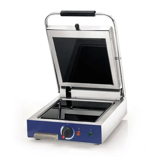 Ristormarkt Kontaktgrill mit Glaskeramik-Platten, 250x250 mm