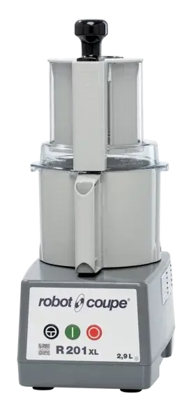 Robot Coupe Kombi Cutter & Gemüseschneider R201 XL, 2,9 Liter, 1500 UpM