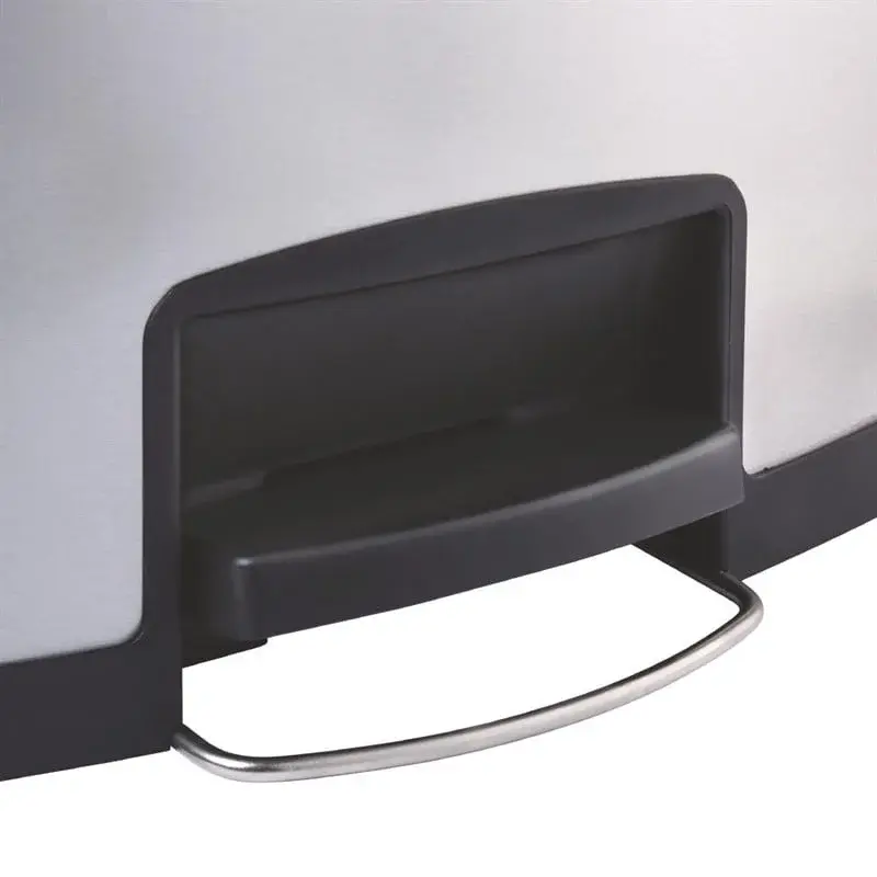 Rubbermaid Slim Jim Front Step Pedaleimer Edelstahl 30L
