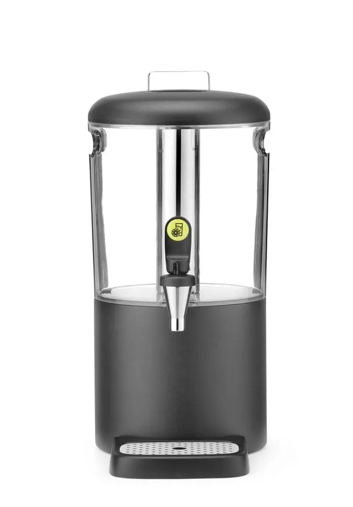 Saftspender UNIQ, HENDI, designed by Robert Bronwasser, 4L, Schwarz, 315x211x(H)431mm