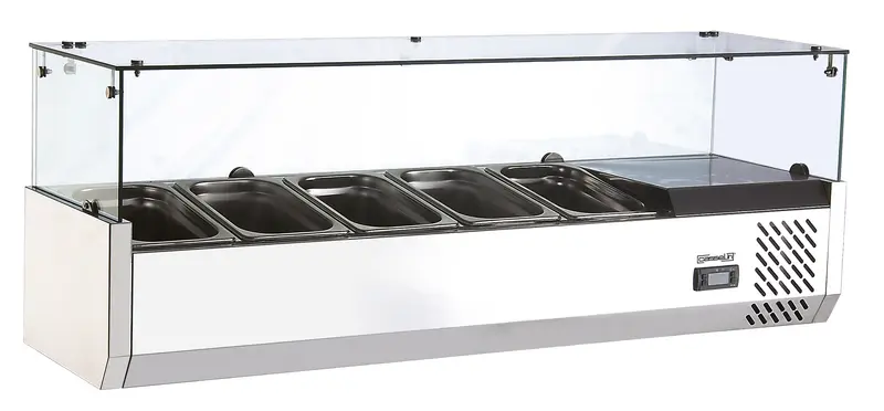 Saladette Tischgerät 5x GN 1/4
