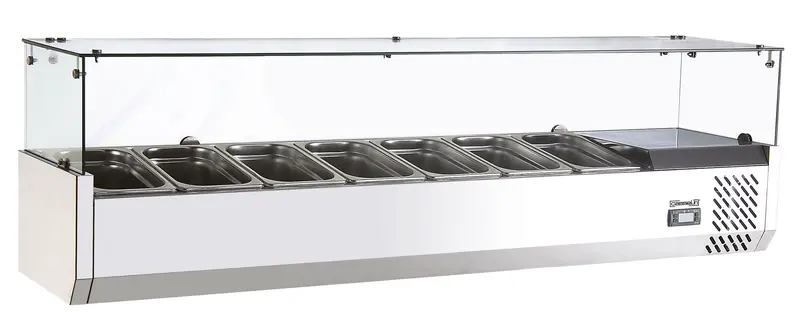 Saladette Tischgerät 7x GN 1/4