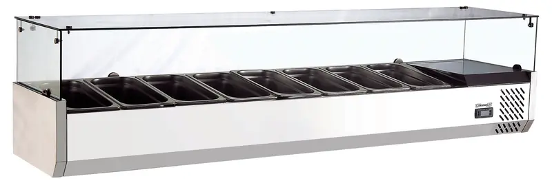 Saladette Tischgerät 8x GN 1/4