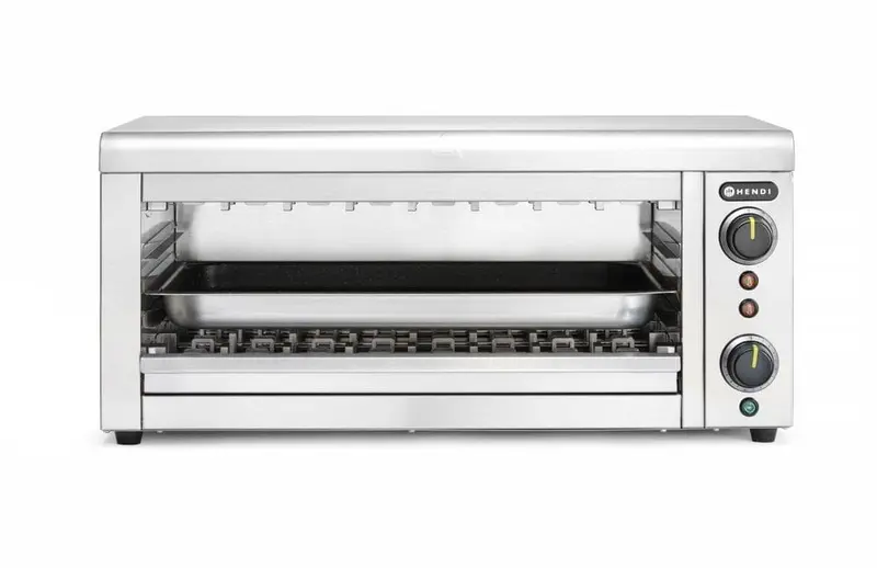 Salamander mit Quarz-Infrarotheizelement, HENDI, 230V/3645W, 689x397x(H)318mm