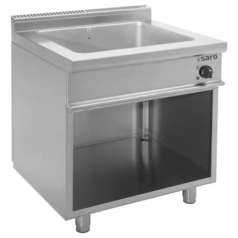 SARO Bain Marie mit offenem Unterbau Modell E7/BME2BA