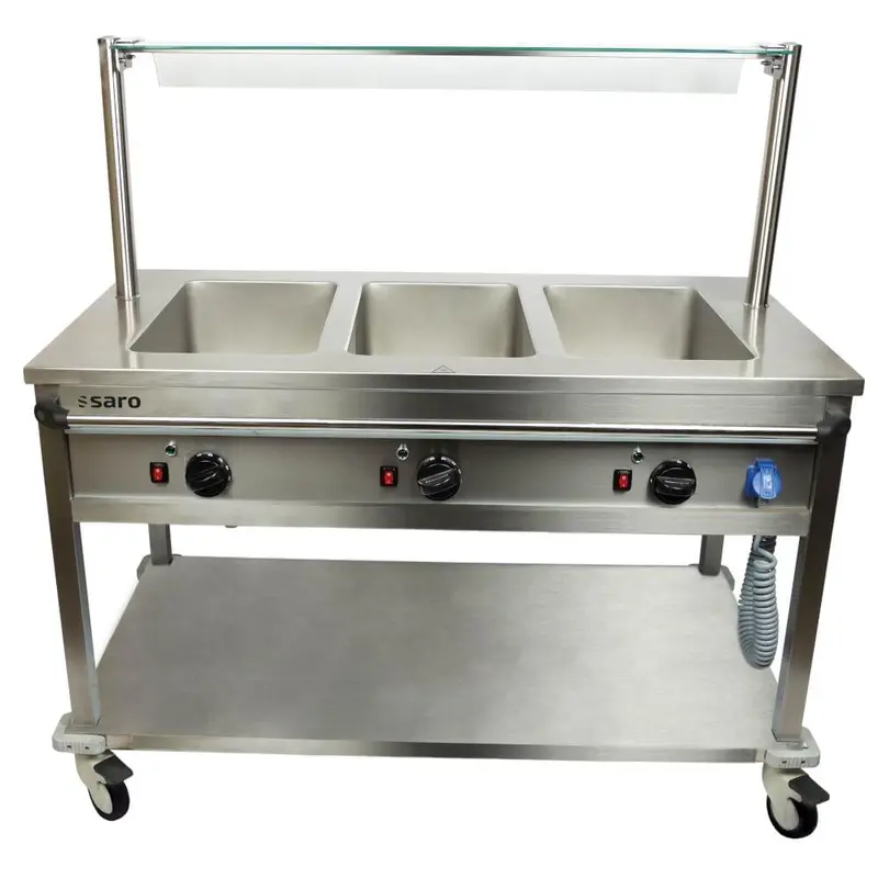 SARO Bain-Marie-Trolley Modell BTS-3