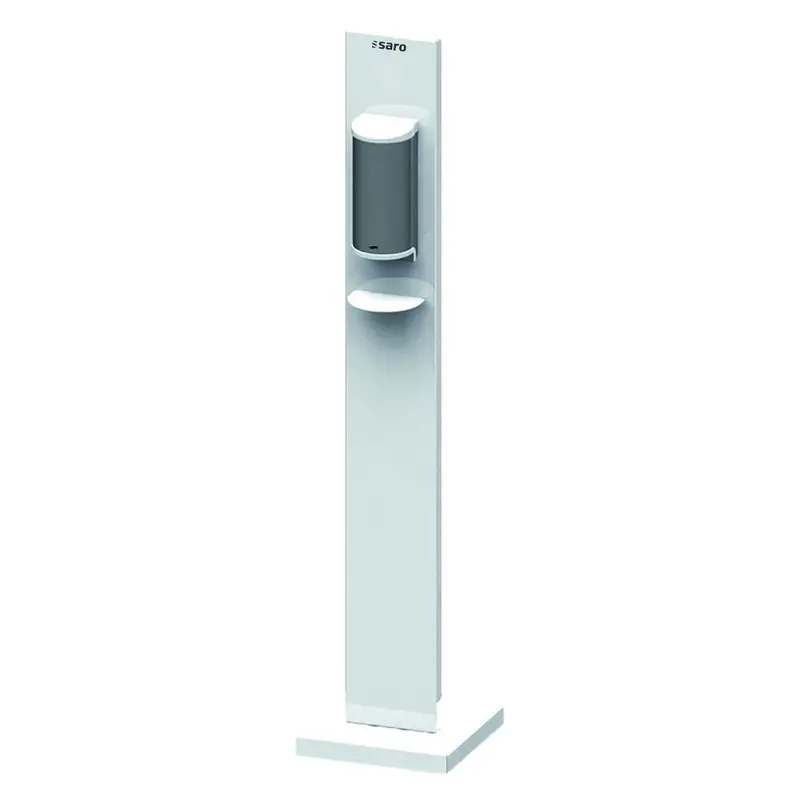 SARO Desinfektionsspender -Standmodell- weiß Modell JOSY