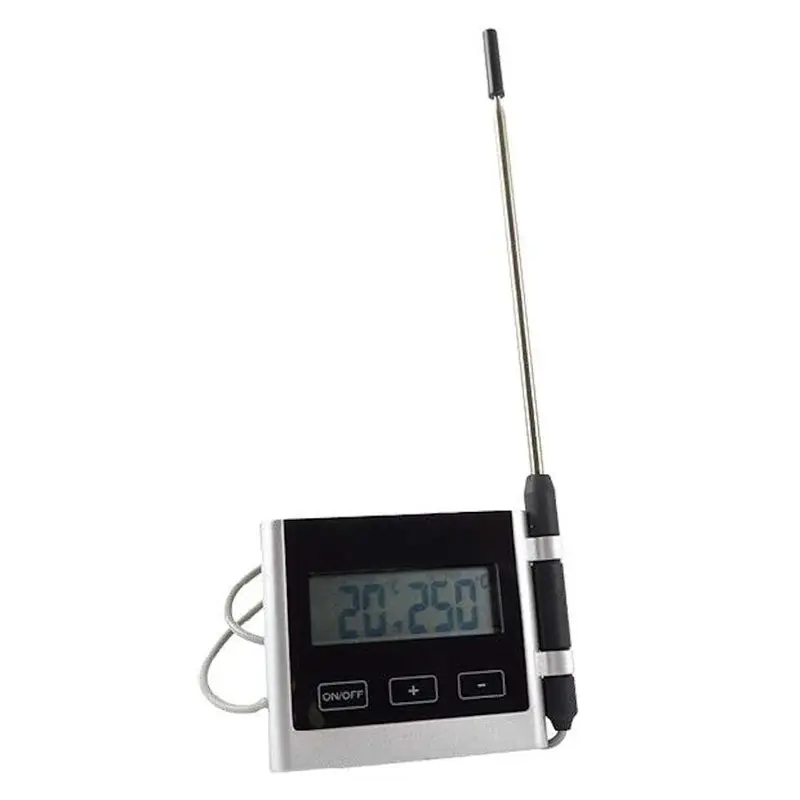 SARO Digitales Thermometer für Ofen mit Alarm Modell 4717