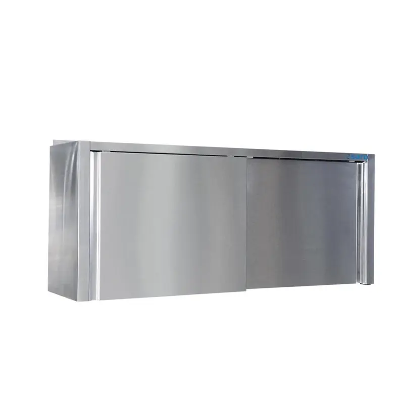 SARO Edelstahlhängeschrank - 400 mm Tiefe, Breite 1400mm