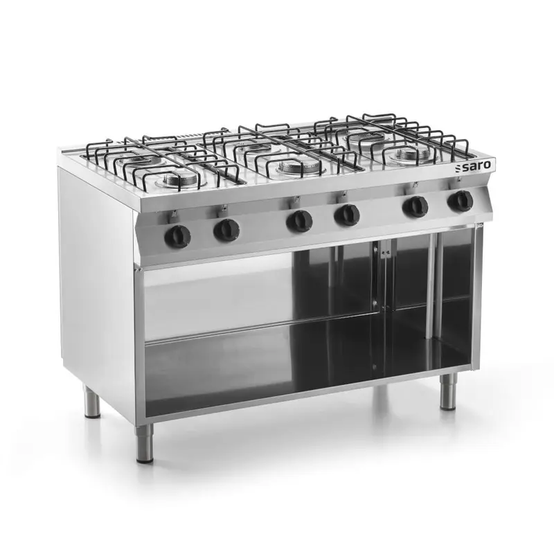 SARO Fast-Serie Gasherd Modell F7/FUG6BA