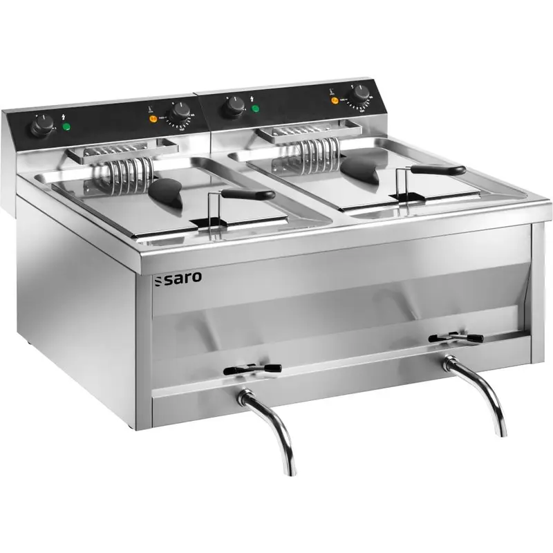 SARO Fritteuse Tischmodell GASTROLINE 12+12V