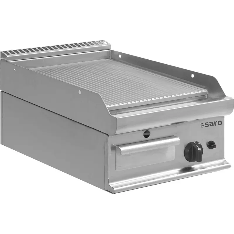 SARO Gas-Griddleplatte Tischmodell E7/KTG1BBR