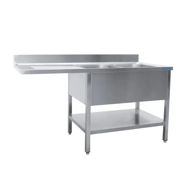 SARO Spülcenter 2 Becken rechts - B 1800 x T 700 mm