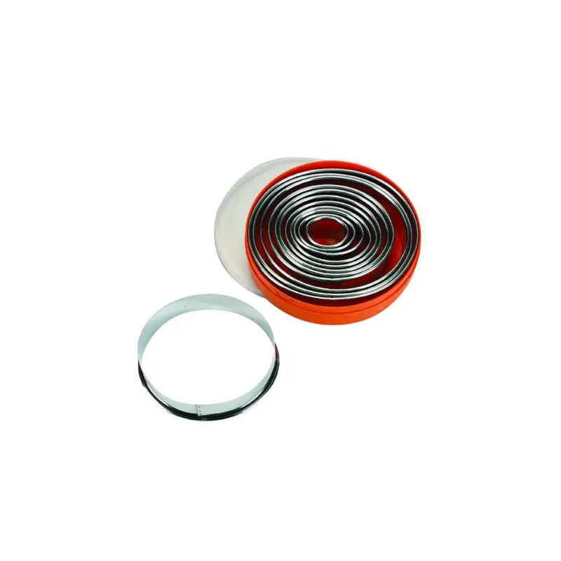 SCHNEIDER AUSSTECHERSATZ (12-TLG.) OVAL, GLATT