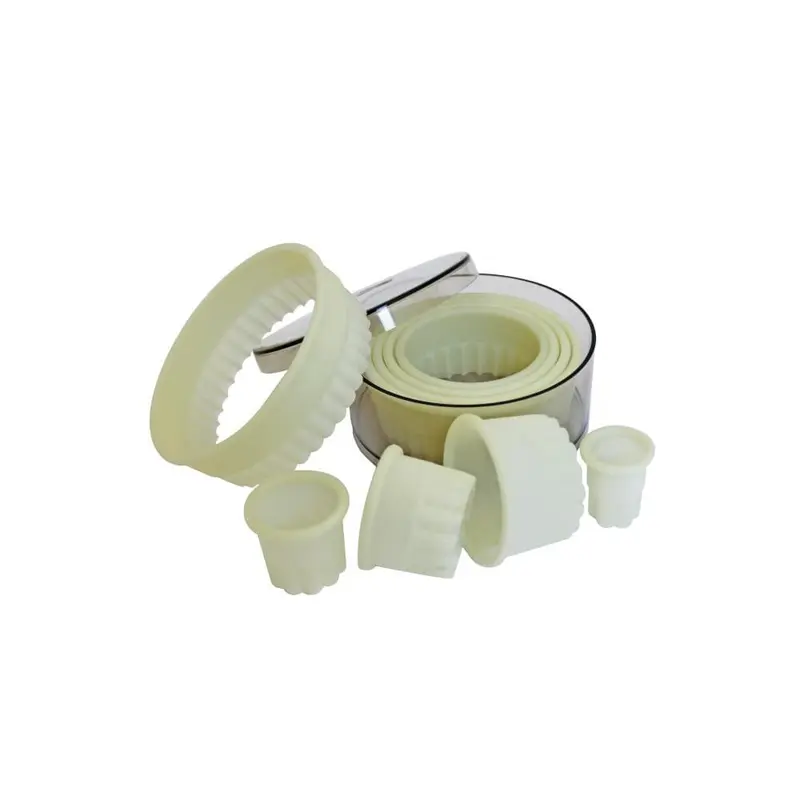 SCHNEIDER AUSSTECHERSATZ 9-TEILIG, NYLON, RUND, GEZACKT