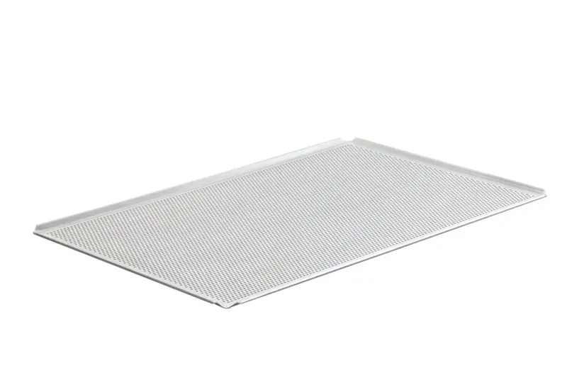Schneider GN 1/1 Alu-Backblech mit 3 mm-Lochung, 45° Ränder