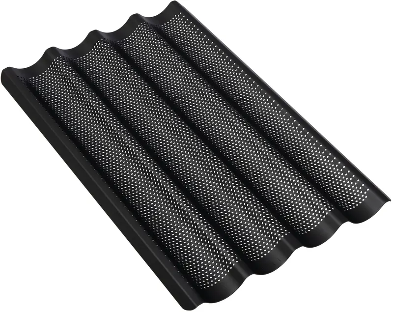 Schneider GN 1/1 Teflon Baguettebleche 325 x 530 mm, schwarz