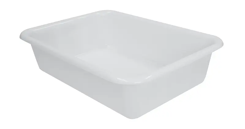 Schneider Kunststoff Teigwanne rechteckig 25 l, weiß