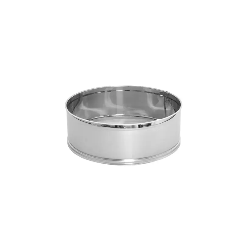 SCHNEIDER RUNDSIEB / PUDERZUCKERSIEB, EDELSTAHL - 0,2 MM NETZMASCHEN