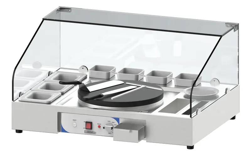 Servierstation für Crepesgerät