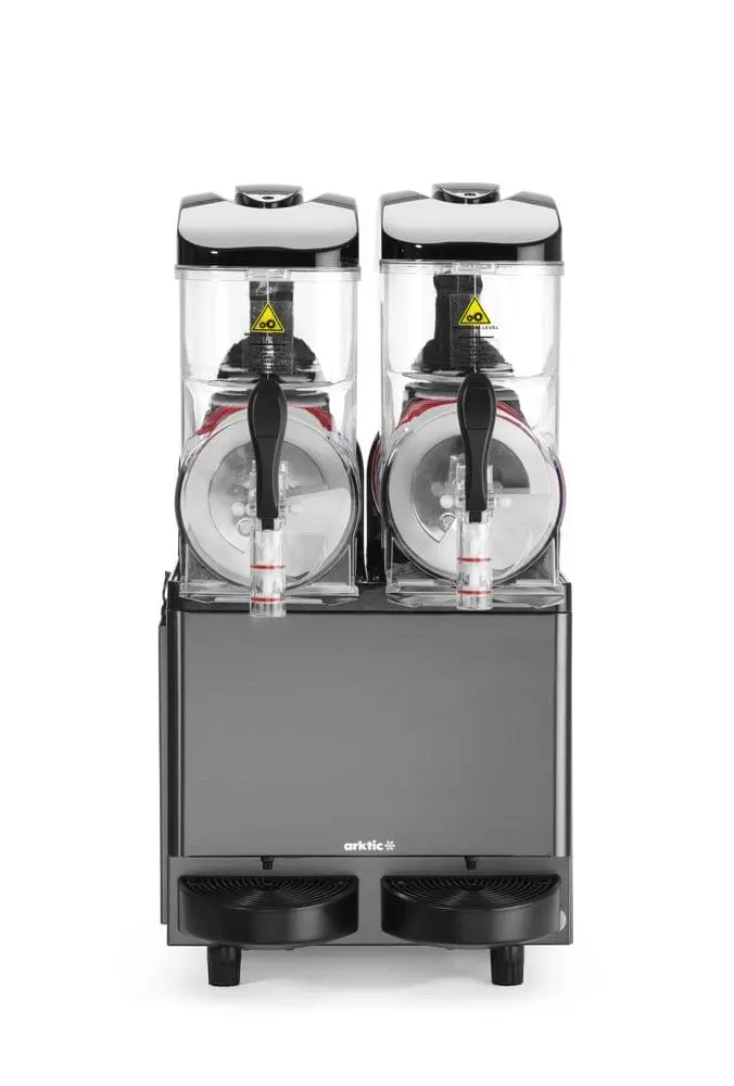 Slush-Eis-Maschine, Arktic, Kitchen Line, 24L, Schwarz, 230V/710W, 415x507x(H)810mm