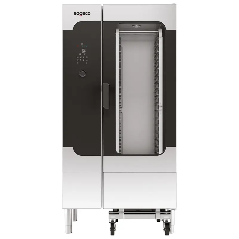 Sogeco Elektro-Kombidämpfer mit Direkteinspritzung und digitaler Steuerung, 20x GN 1/1
