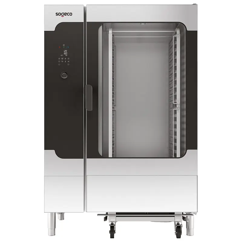 Sogeco Elektro-Kombidämpfer mit Direkteinspritzung und digitaler Steuerung, 20x GN 2/1
