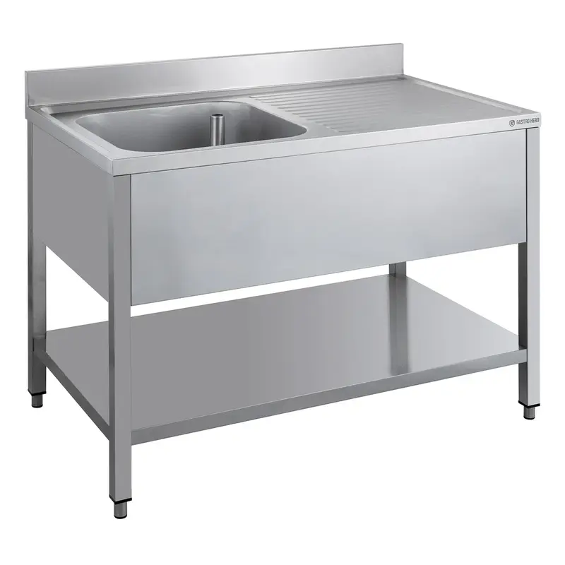 Spültisch ECO 12x7 mit 1 Becken links