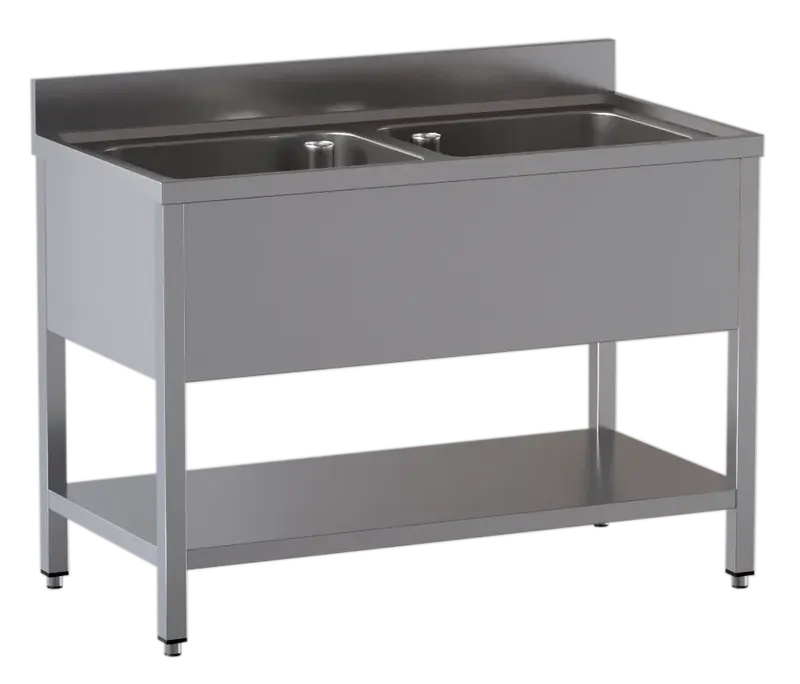 Spültisch ECO 12x7 mit 2 Becken