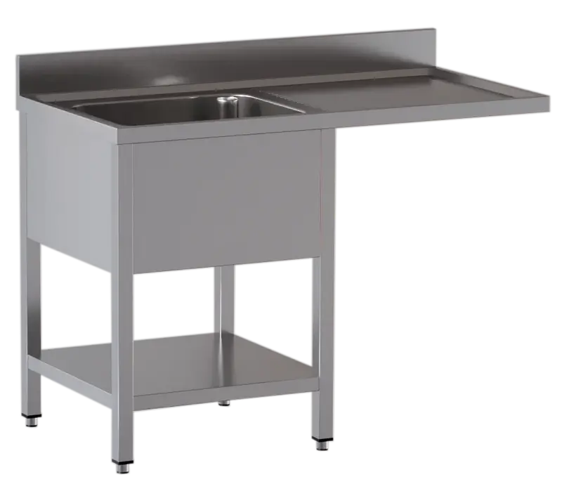 Spülzentrum ECO 12x7 mit 1 Becken links