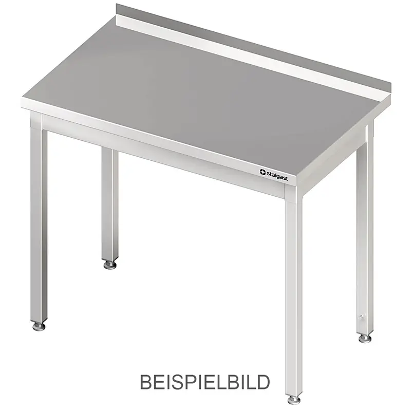 Stalgast Arbeitstisch ohne Grundboden, 1000x700x850 mm, ohne Verstrebung, ohne Aufkantung, verschweißt