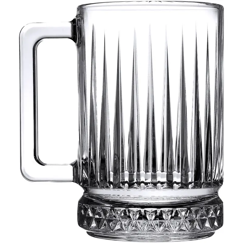 Stalgast Bierglas/Henkelbecher aus Glas, Serie Elysia von Stalgast, 310 ml, 2 Stück
