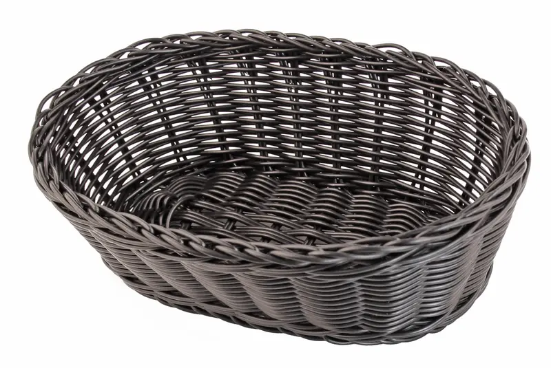 Stalgast Brotkorb oval, schwarz, 225x180 mm (BxT)