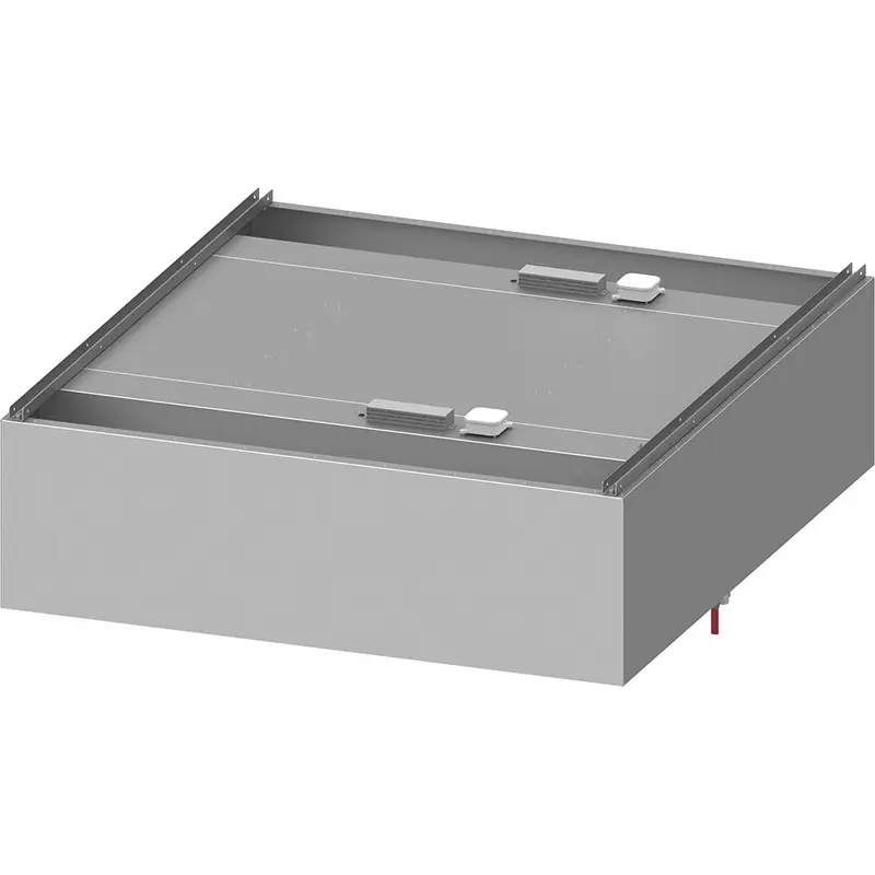 Stalgast Deckenhaube "Basic Line", Kastenform 1400 mm x 1800 mm mit Flammschutzfilter Typ B