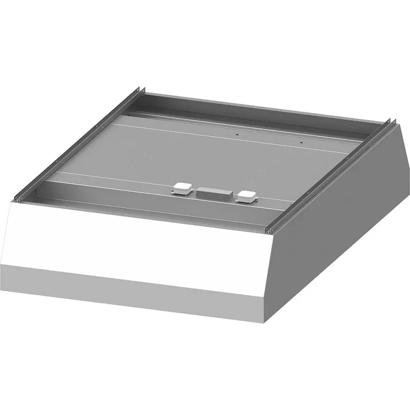 Stalgast Deckenhaube "Basic Line", Trapezform 1300 mm x 2200 mm mit Flammschutzfilter Typ B