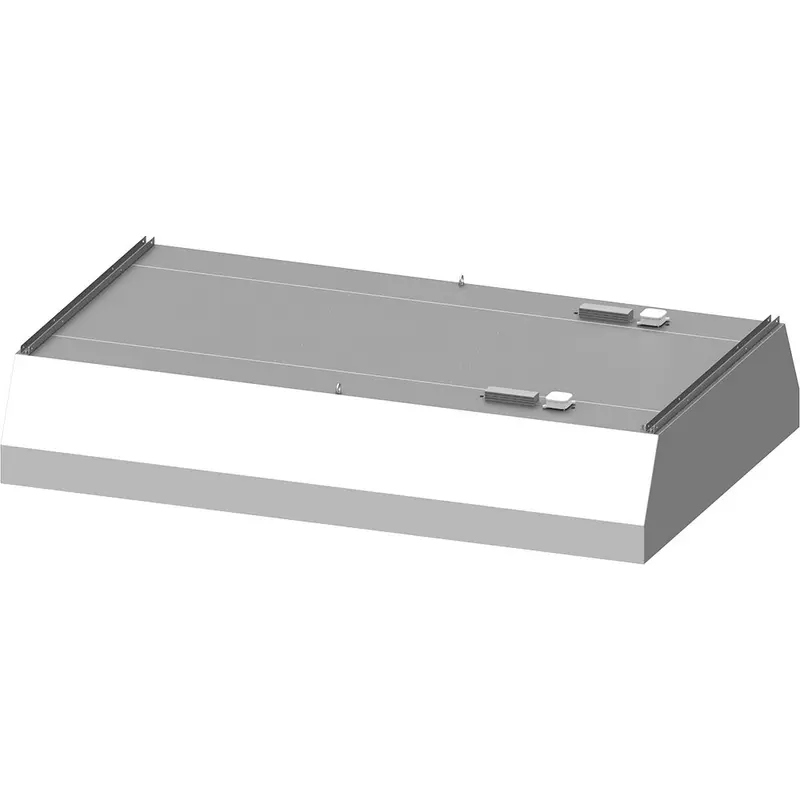 Stalgast Deckenhaube "Basic Line", Trapezform 2800 mm x 1600 mm mit Flammschutzfilter Typ B