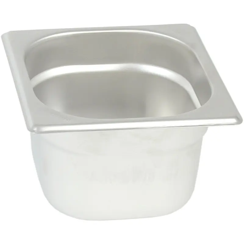 Stalgast Edelstahl Gastronormbehälter Serie ONSET, GN 1/6 (100 mm)